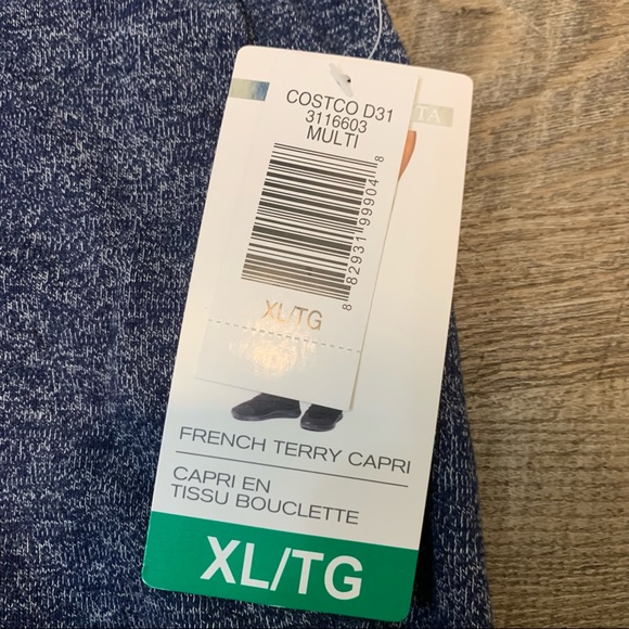 Mondetta French Terry Capri Crop Sweats - Picture 5 of 8